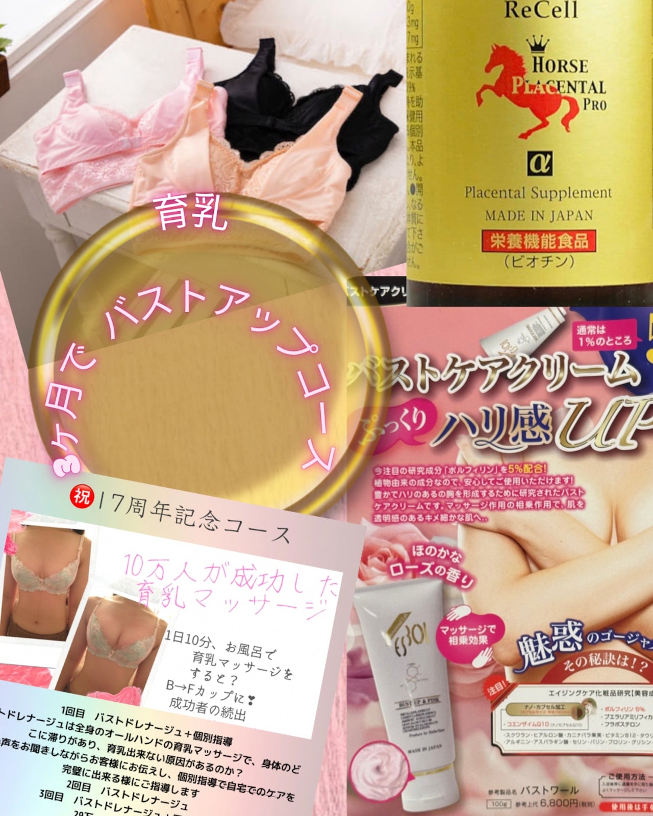 【ウインターキャンペーン】3ヶ月でバストアップコース